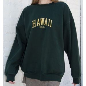 Brandy Melville Erica Hawaii sweatshirt